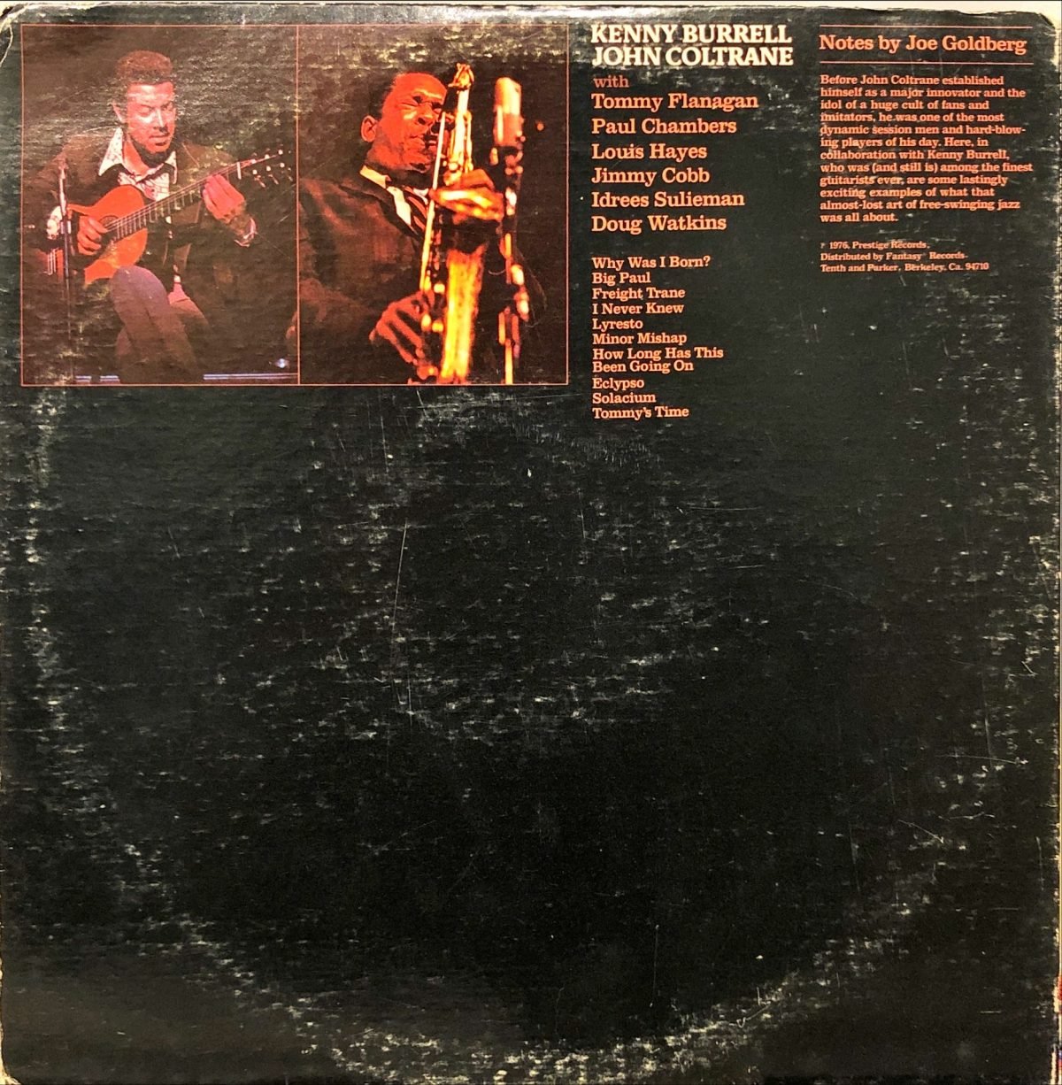 Kenny Burrell / John Coltrane ‎– Kenny Burrell / John Coltrane - 2LP Plak - Görsel 3