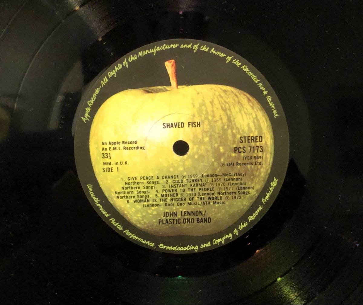 Lennon, Plastic Ono Band ‎– Shaved Fish LP Plak - Görsel 2