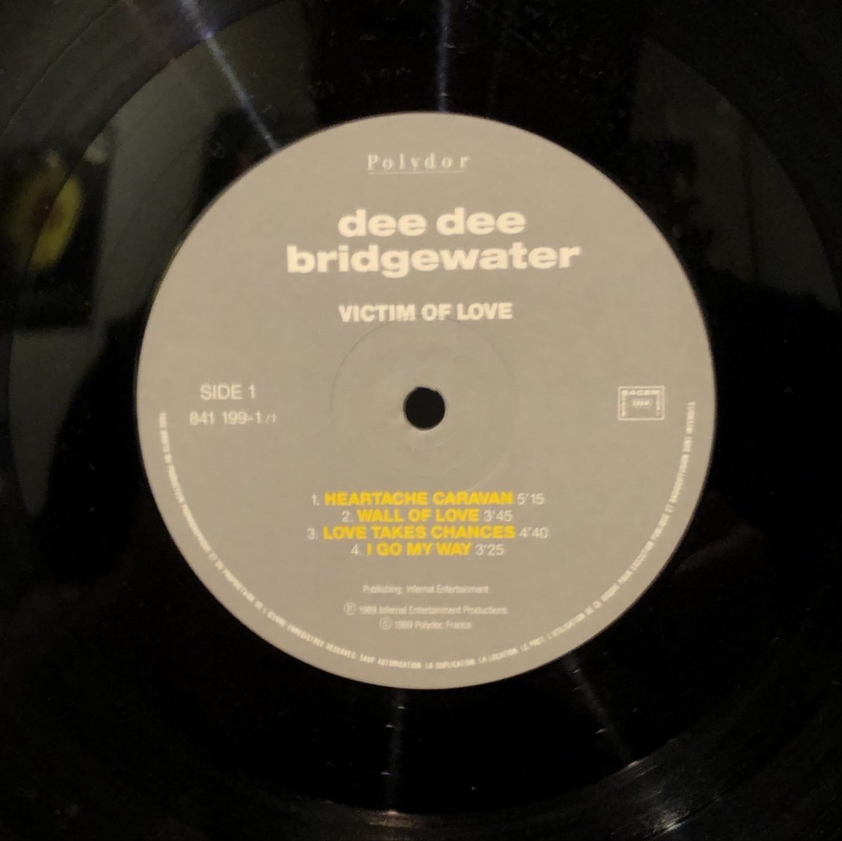 Dee Dee Bridgewater ‎– Victim Of Love LP Plak - Görsel 2