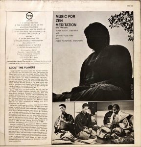 Tony Scott ‎– Music For Zen Meditation (And Other Joys) LP Plak - Görsel 3