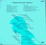 Bryan Ferry ‎– These Foolish Things LP Plak - Görsel 2