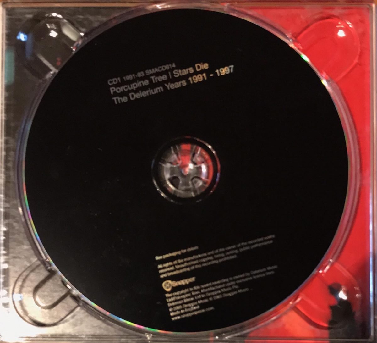 Porcupine Tree ‎– Stars Die: The Delerium Years 1991 - 1997 - 2CD - Görsel 2