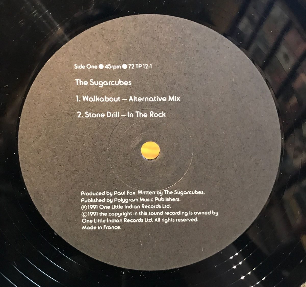 The Sugarcubes ‎– Walkabout  Maxi Single Plak - Görsel 2