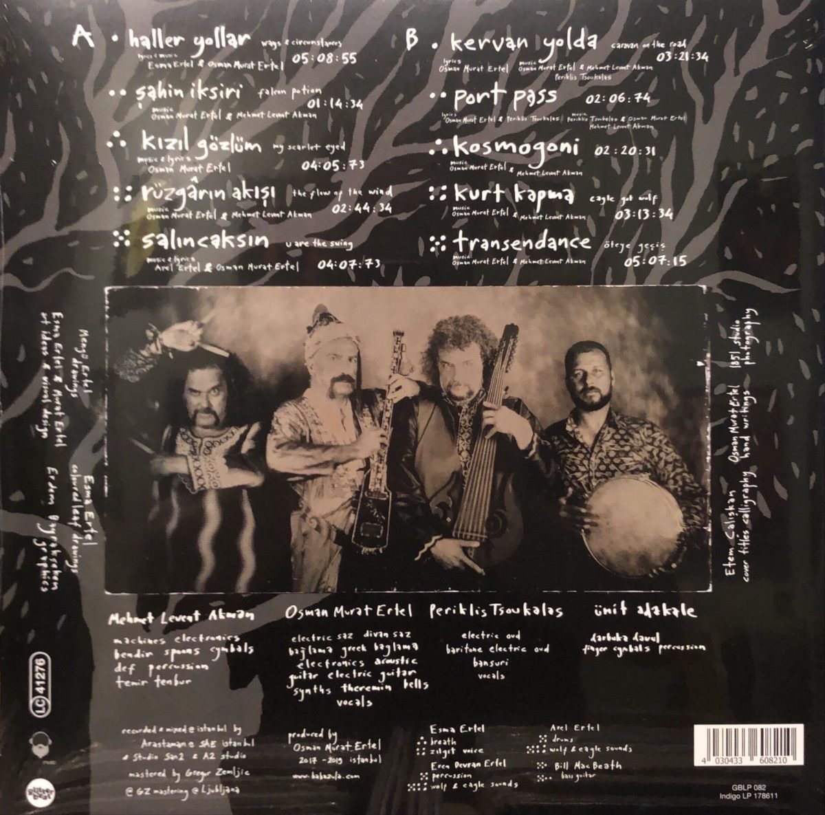 Baba Zula ‎– Derin Derin LP Sıfır Plak - Görsel 2