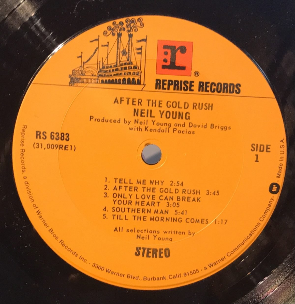 Neil Young ‎– After The Gold Rush LP Plak - Görsel 3
