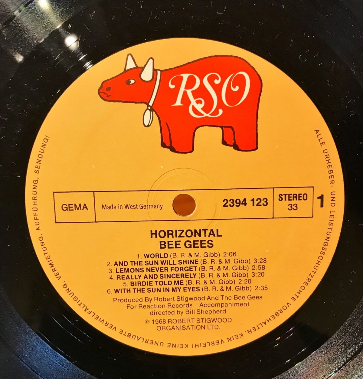 Bee Gees ‎– Horizontal LP Plak - Görsel 2