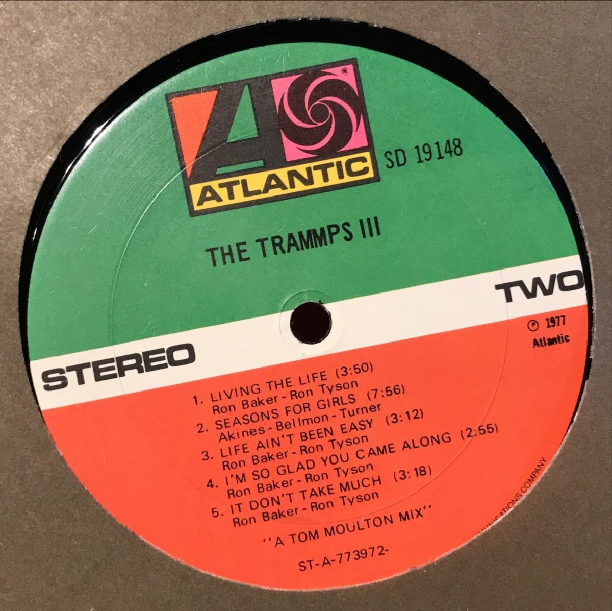 The Trammps ‎– The Trammps III LP Plak - Görsel 2