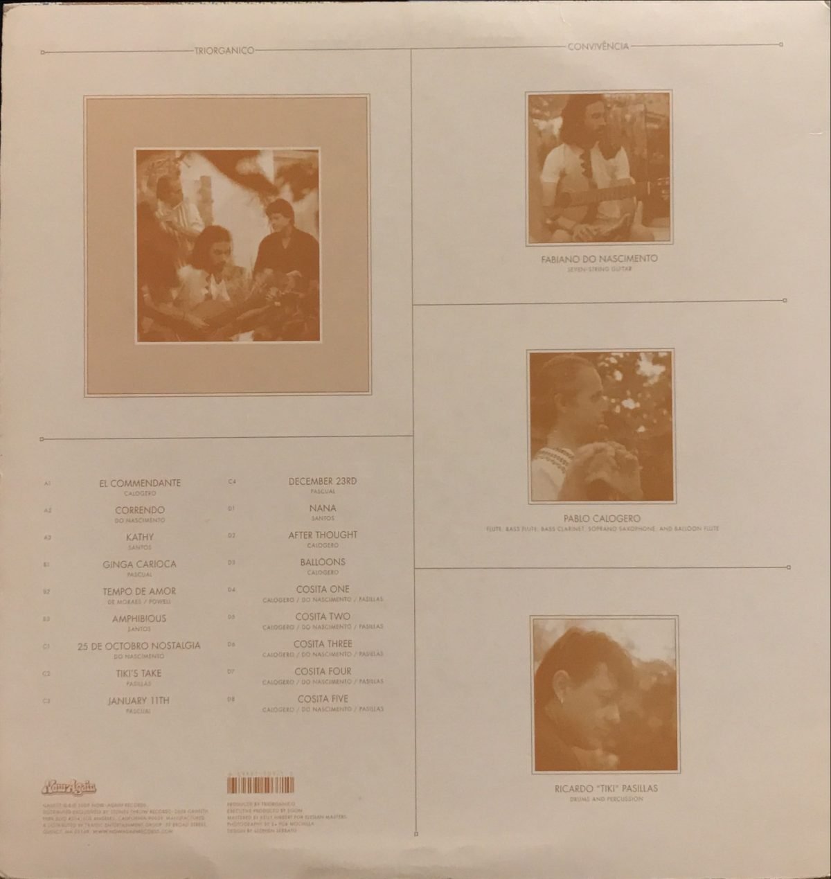 Triorganico ‎– Convivencia 2 x LP Plak - Görsel 2