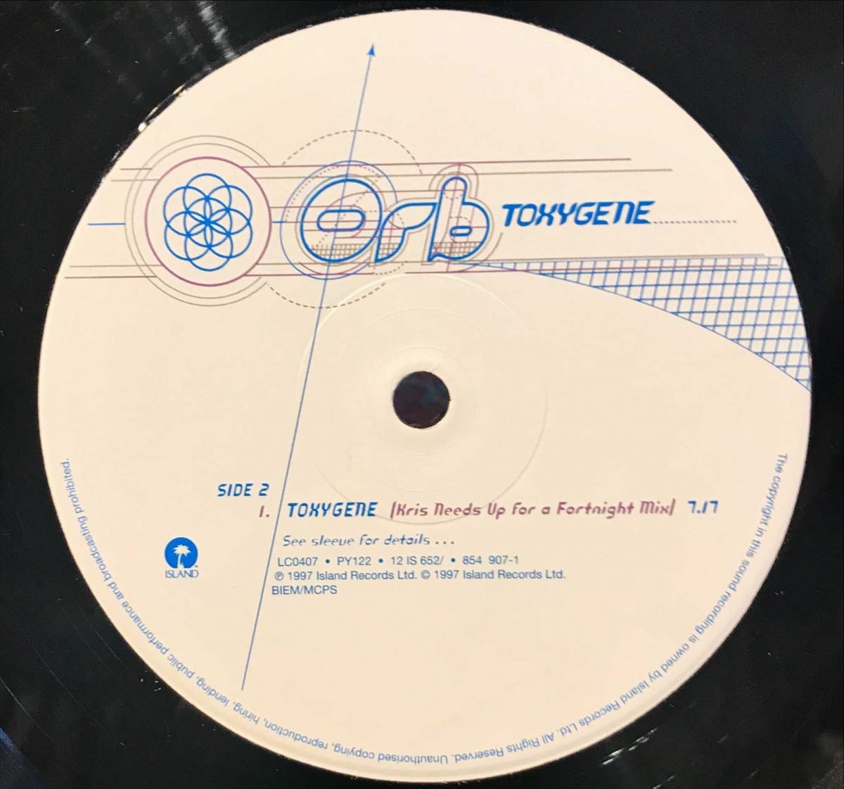 Orb ‎– Toxygene 12'' Maxi Single - Görsel 4