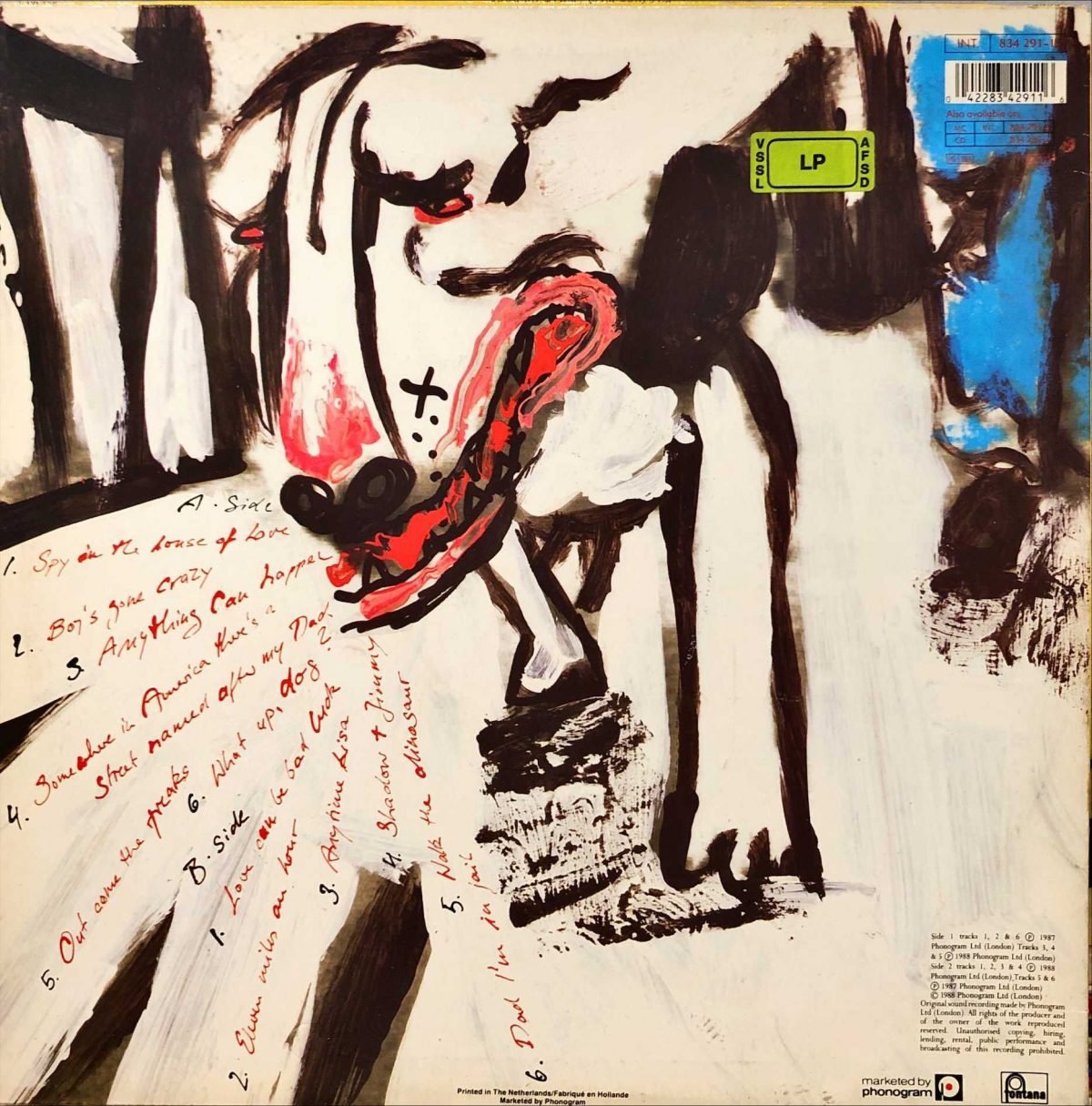 Was (Not Was) ‎– What Up, Dog? LP Plak - Görsel 3