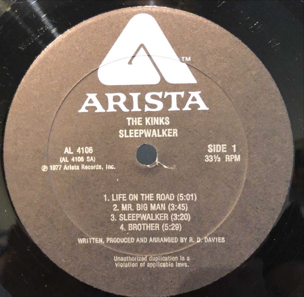 The Kinks ‎– Sleepwalker LP Plak - Görsel 2