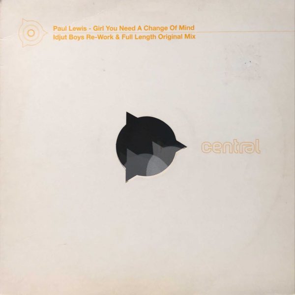 Paul Lewis – Girl You Need A Change Of Mind 12” Maxi Single Plak
