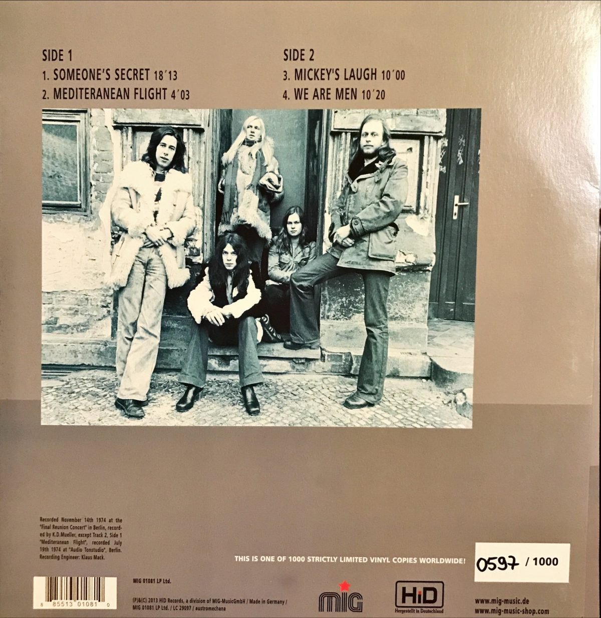 Agitation Free ‎– Fragments LP Plak - Görsel 2