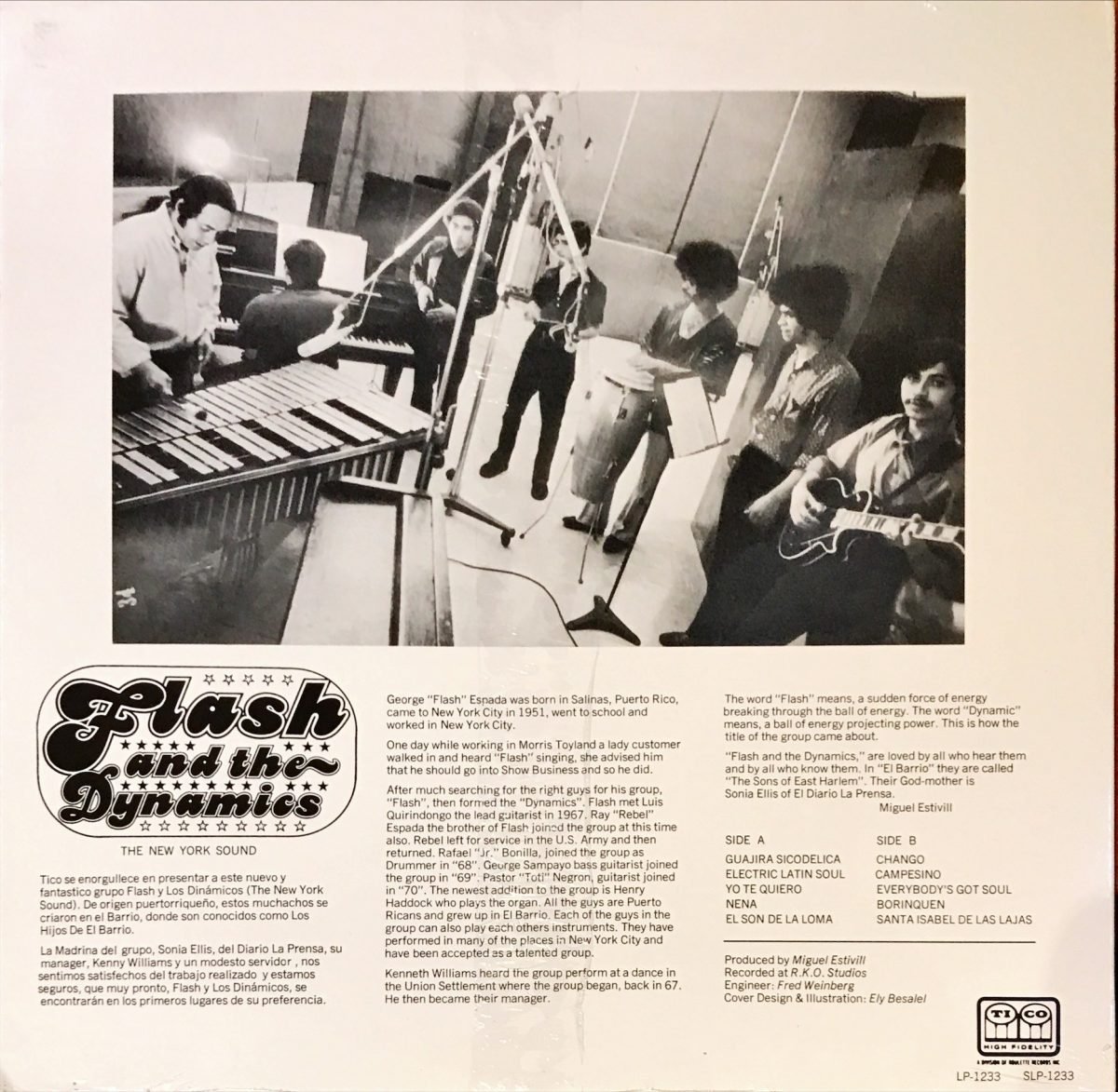 Flash And The Dynamics ‎– The New York Sound LP Plak - Görsel 2