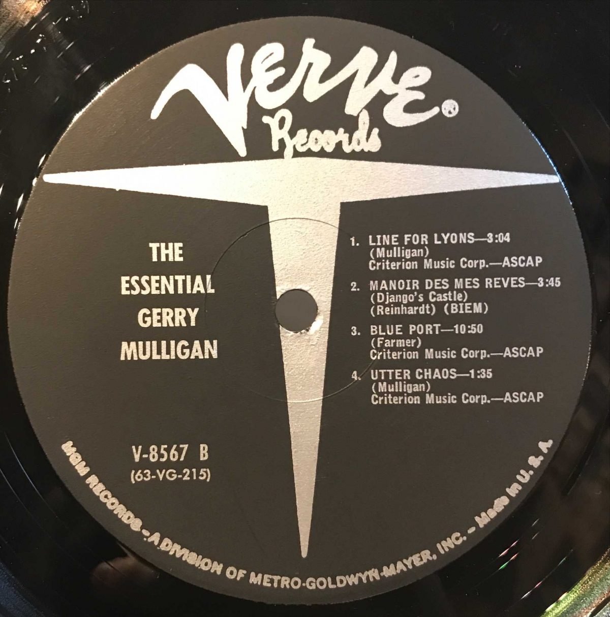 Gerry Mulligan ‎– The Essential Gerry Mulligan LP - Görsel 3