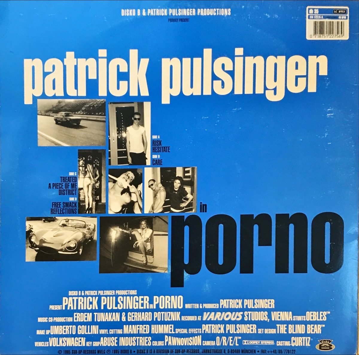 Patrick Pulsinger ‎– Porno 2 x LP Plak - Görsel 2