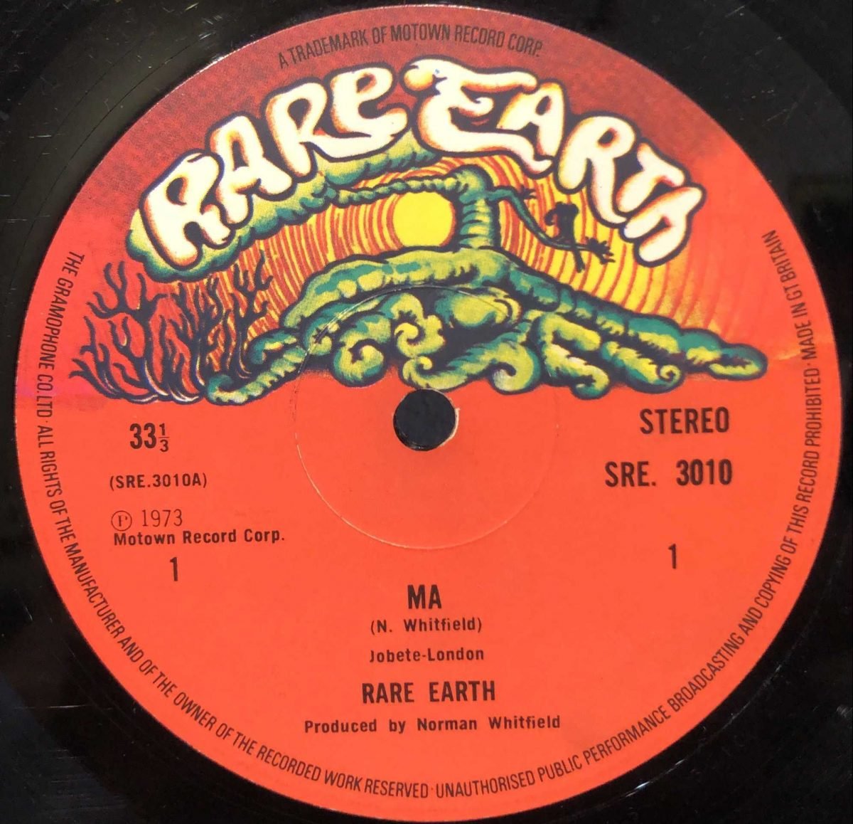 Rare Earth ‎– Ma LP Plak - Görsel 3