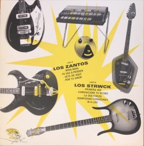 Los Zantos vs Los Strwck ‎– Mexican Fuzz Masters LP Plak - Görsel 2