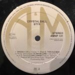 Styx ‎– Crystal Ball LP Plak - Görsel 3