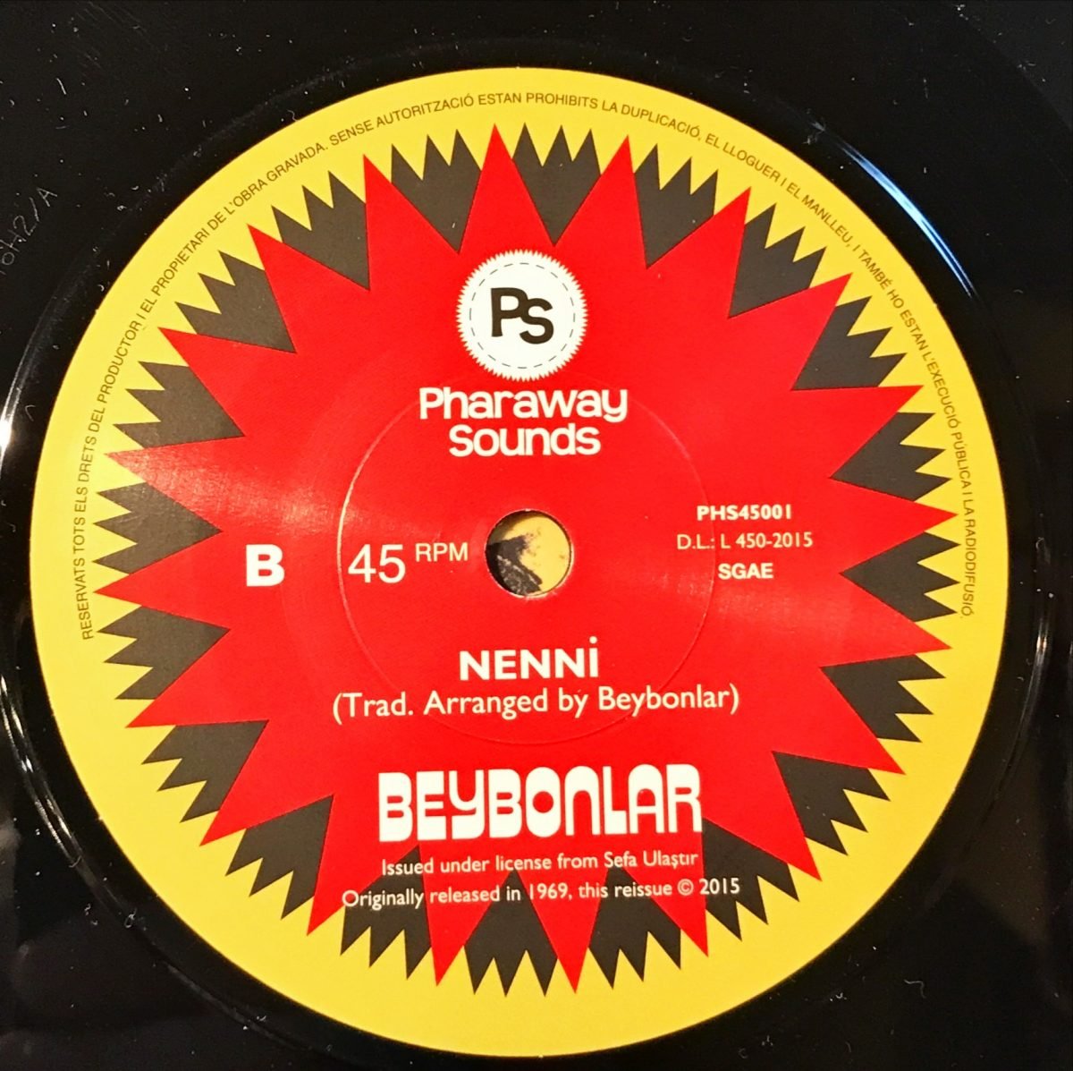 Beybonlar ‎– Gelin Ayşem / Nenni 45lik Plak - Görsel 3
