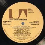 John Barry ‎– Diamonds Are Forever (Original Motion Picture Soundtrack James Bond 007) LP Plak - Görsel 3