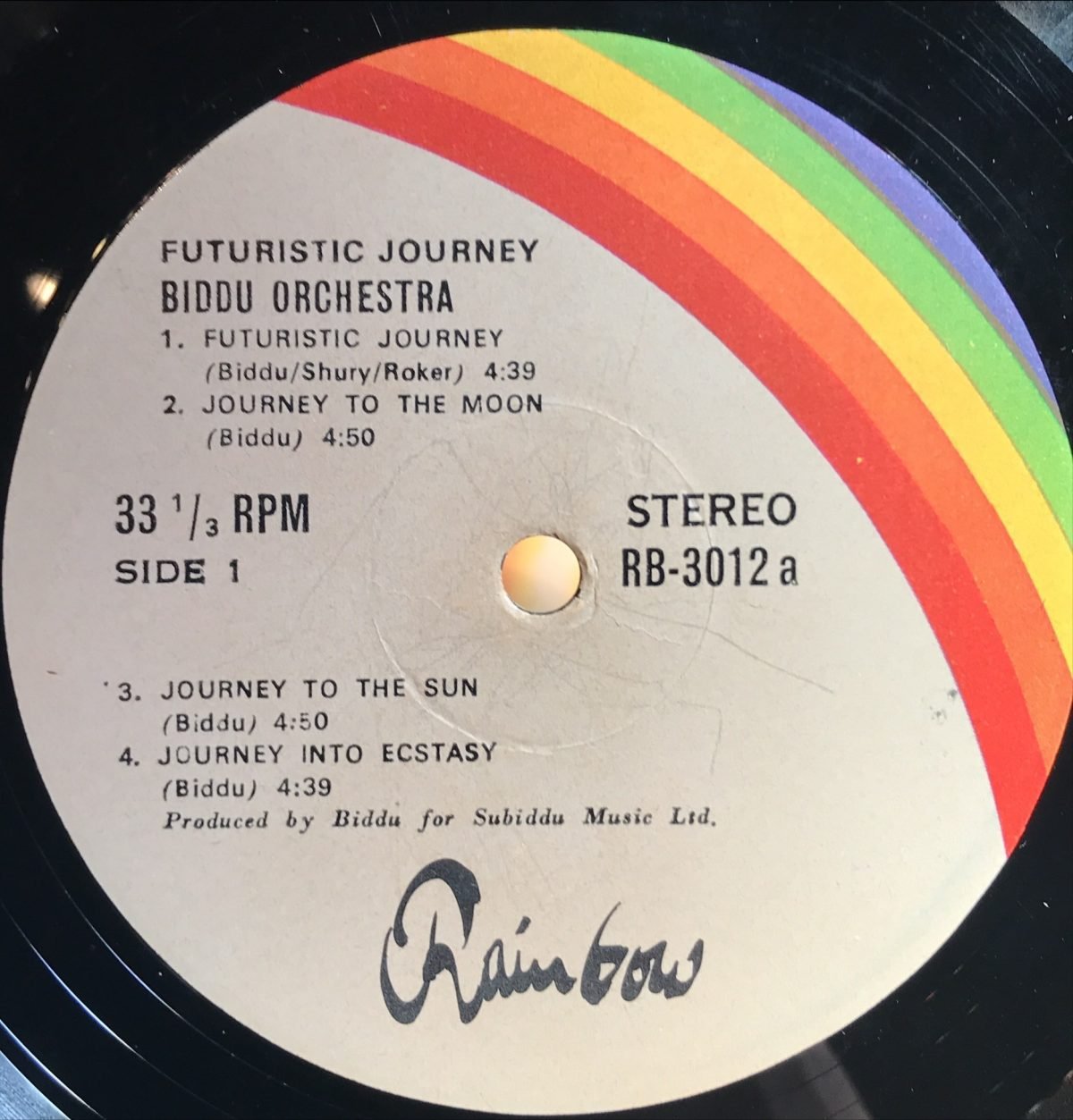 Biddu Orchestra ‎– Futuristic Journey LP Plak ''İYİ AİLE ÇOCUĞU'' Film'inden  - Görsel 3