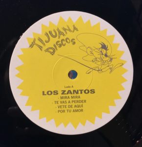 Los Zantos vs Los Strwck ‎– Mexican Fuzz Masters LP Plak - Görsel 3