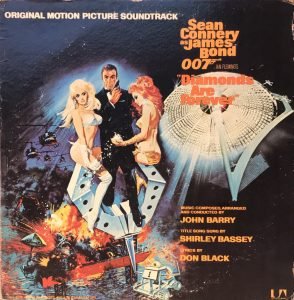 John Barry ‎– Diamonds Are Forever (Original Motion Picture Soundtrack James Bond 007) LP Plak
