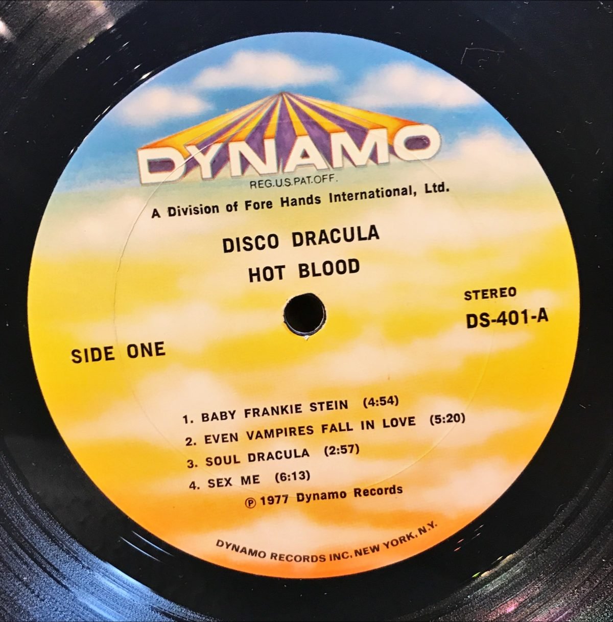 Hot Blood ‎– Disco Dracula LP Plak - Görsel 3