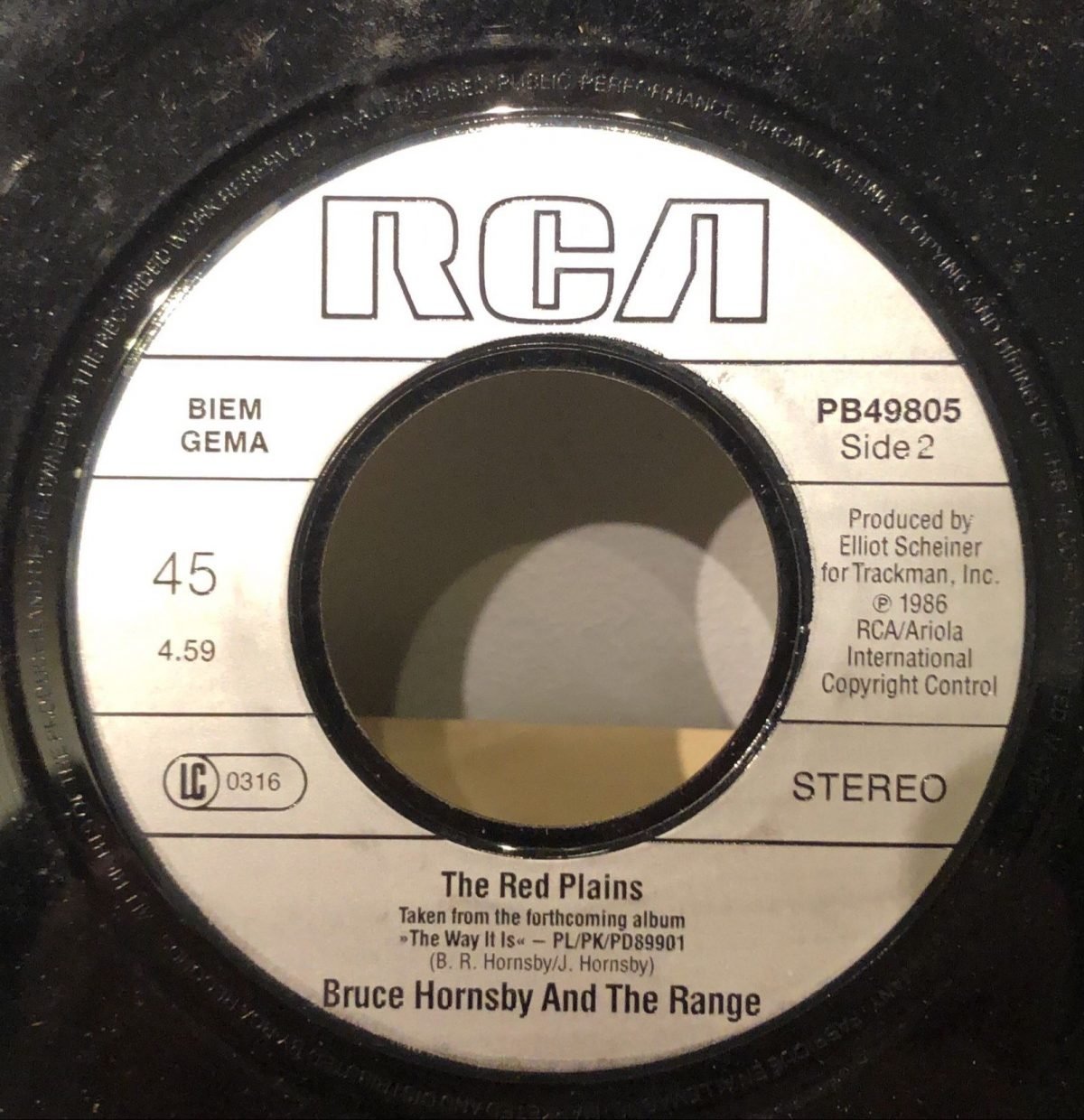 Rick Astley ‎– Never Gonna Give You Up 45lik Plak - Görsel 2