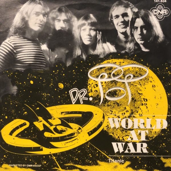 Dr. Pop ‎– World At War 45lik Plak