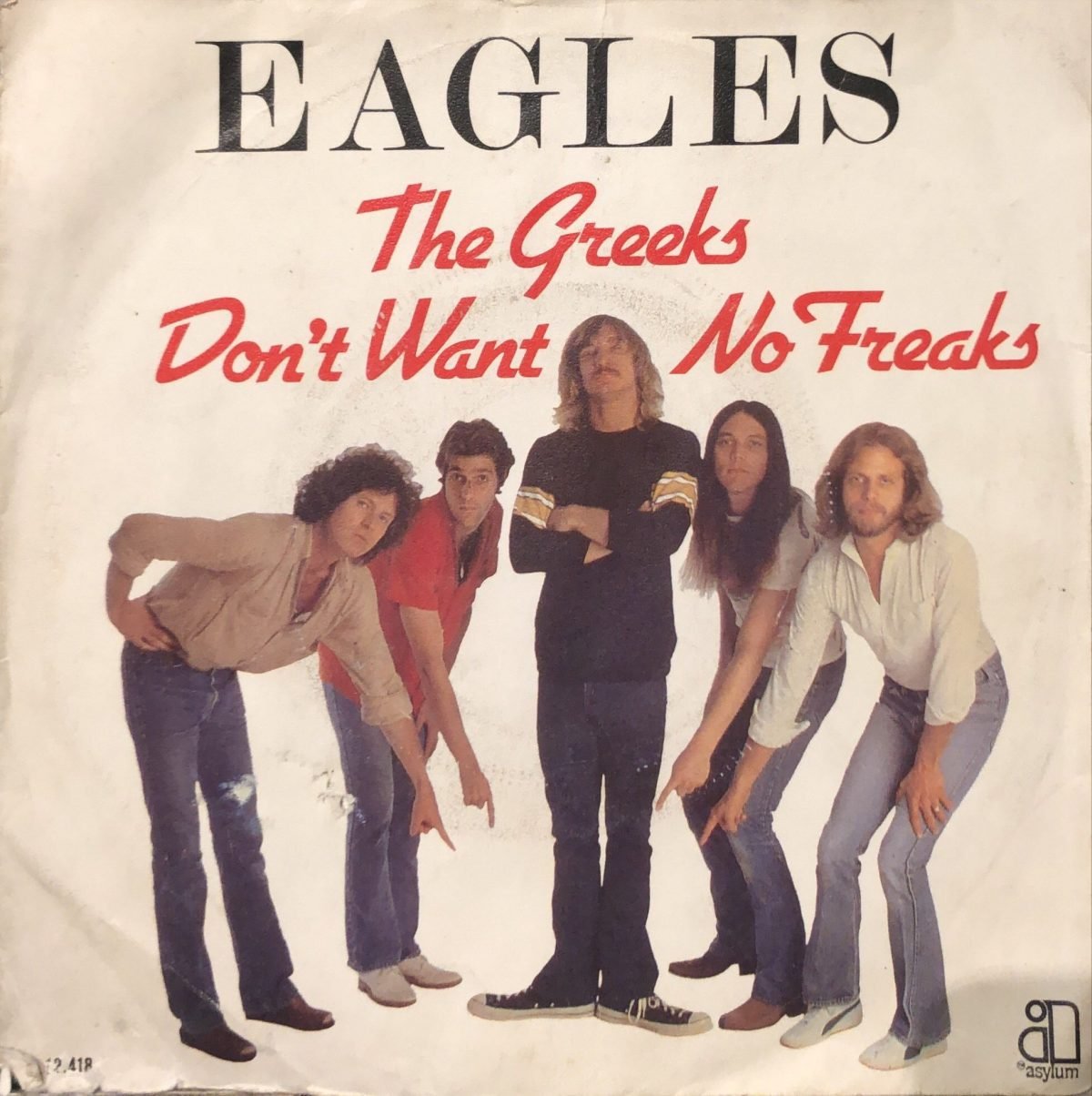 Eagles ‎– I Can't Tell You Why 45lik Plak - Görsel 3