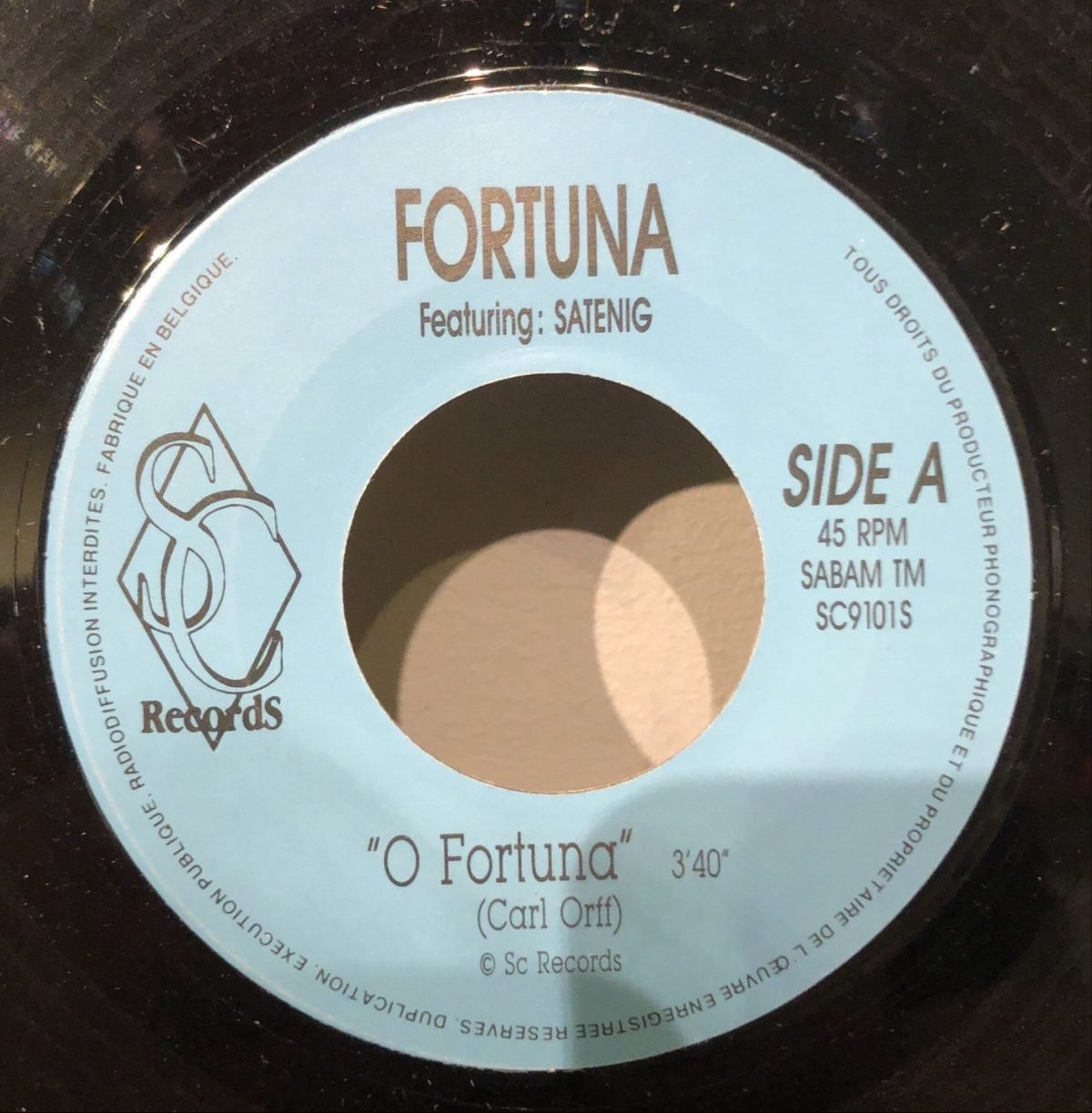 Fortuna ‎– O Fortuna 45lik Plak - Görsel 2