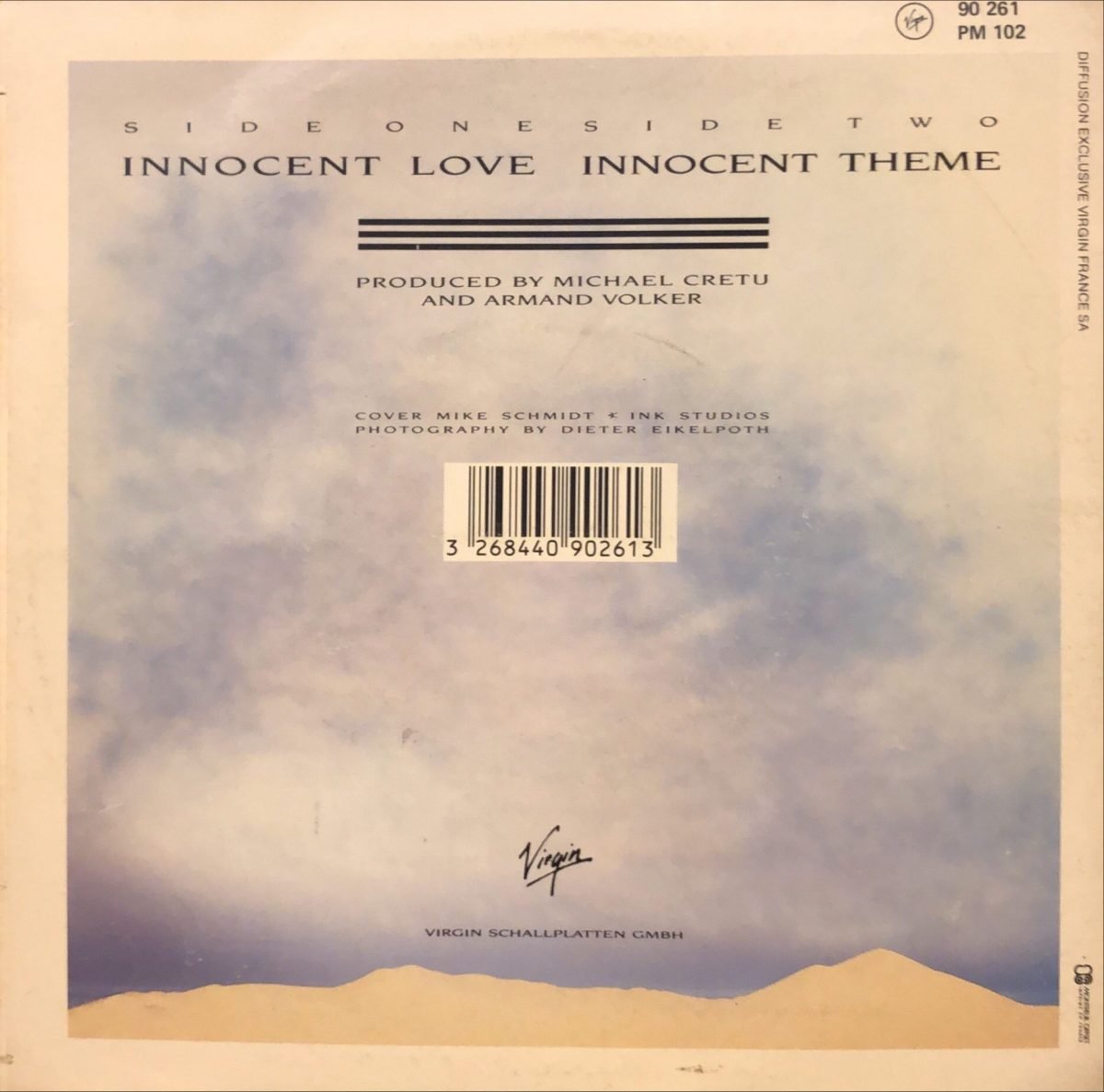 Sandra ‎– Innocent Love 45lik Plak - Görsel 3