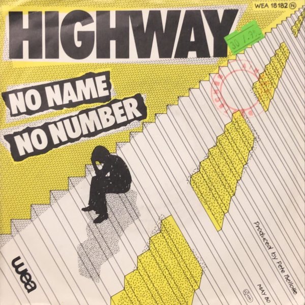 Highway ‎– No Name No Number 45lik Plak
