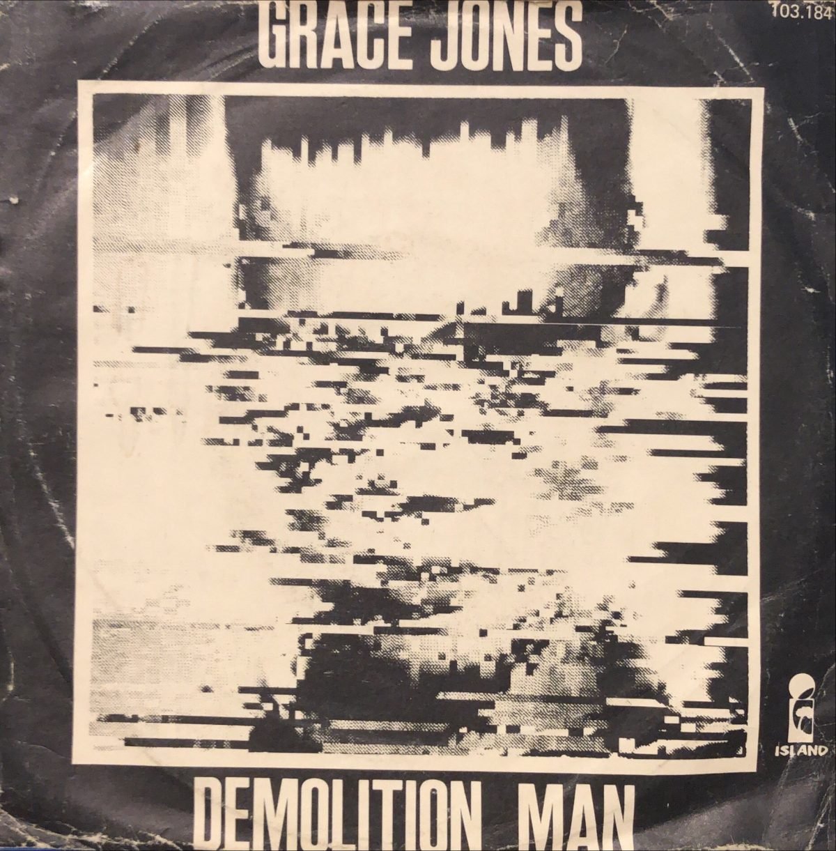 Grace Jones ‎– I've Seen That Face Before  45lik Plak - Görsel 2