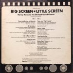 Henry Mancini ‎– Big Screen - Little Screen LP Plak - Görsel 3