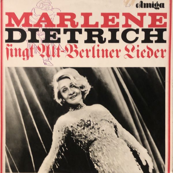 Marlene Dietrich – Marlene Dietrich Singt Alt-Berliner Lieder  LP Plak