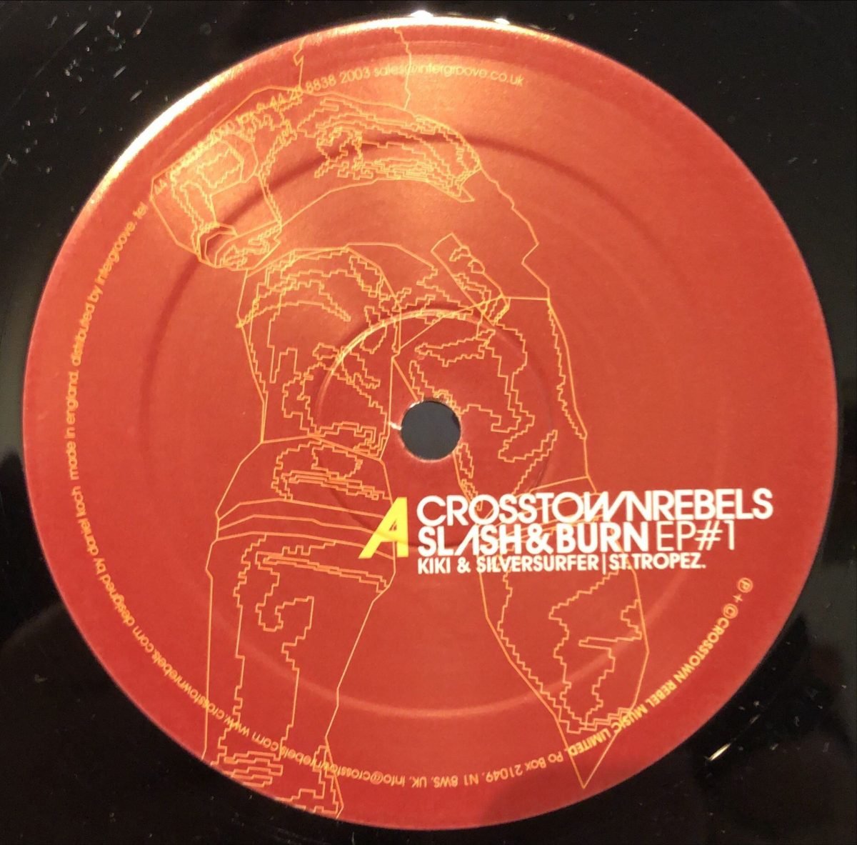 Slash & Burn EP #1  2X 12'' Maxi Single Plak - Görsel 2
