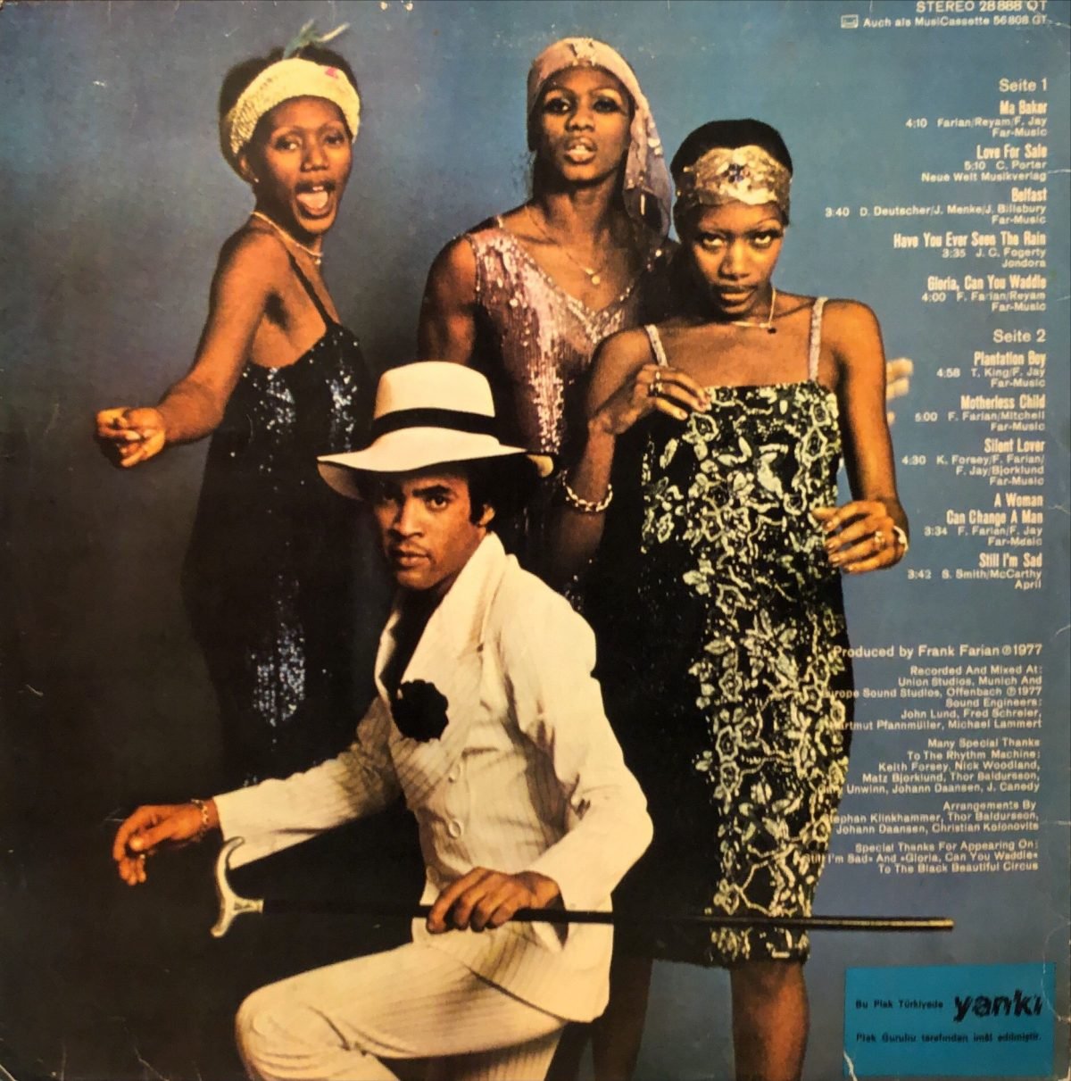 Boney M. ‎– Love For Sale  LP Plak - Görsel 2