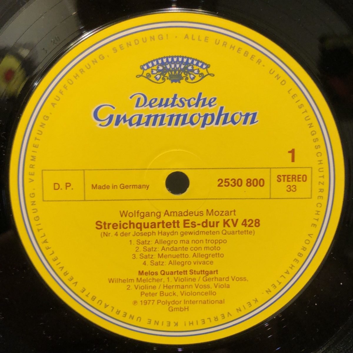 Wolfgang Amadeus Mozart - Streichquartette • String Quartets LP Plak - Görsel 3