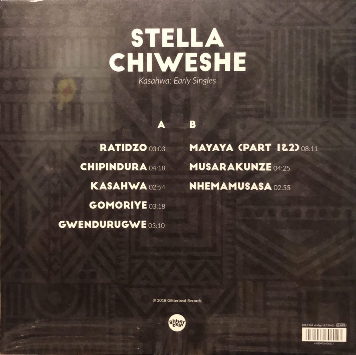 Stella Chiweshe ‎– Kasahwa: Early Singles LP Plak - Görsel 2