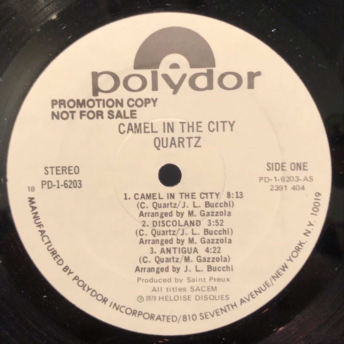 Quartz – Camel In The City LP Plak - Görsel 3