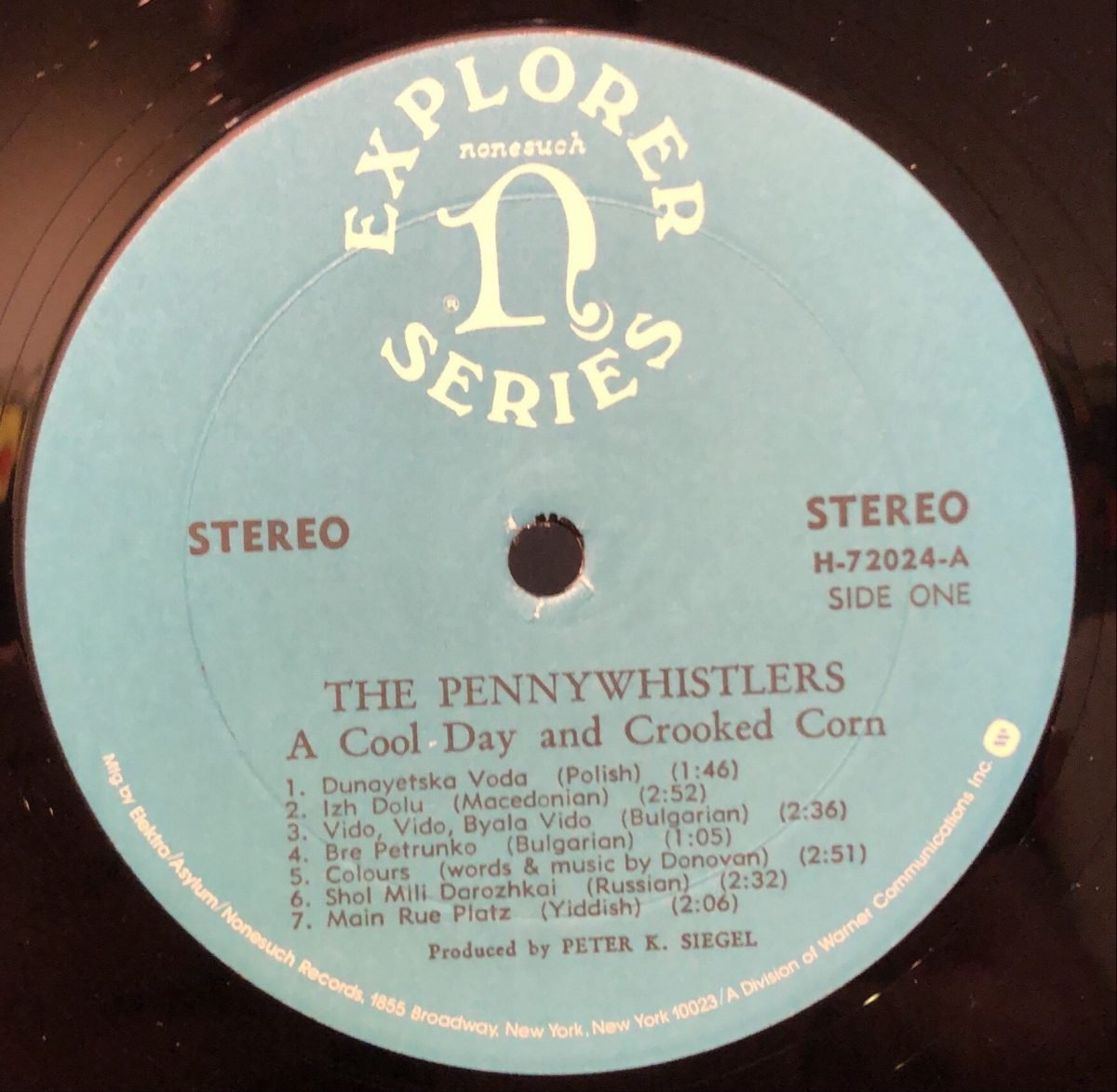 The Pennywhistlers ‎– A Cool Day And Crooked Corn LP Plak - Görsel 3