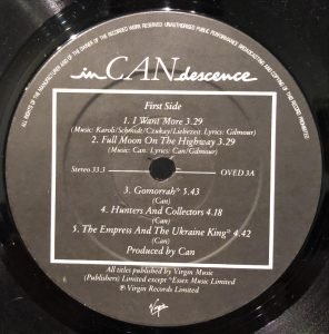 Can ‎– InCANdescence LP Plak - Görsel 3