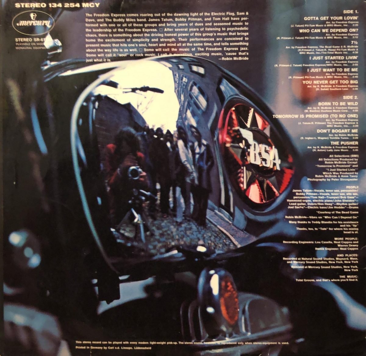 The Freedom Express ‎– Easy Ridin' LP Plak - Görsel 2