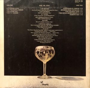Procol Harum ‎– Grand Hotel LP Plak - Görsel 2