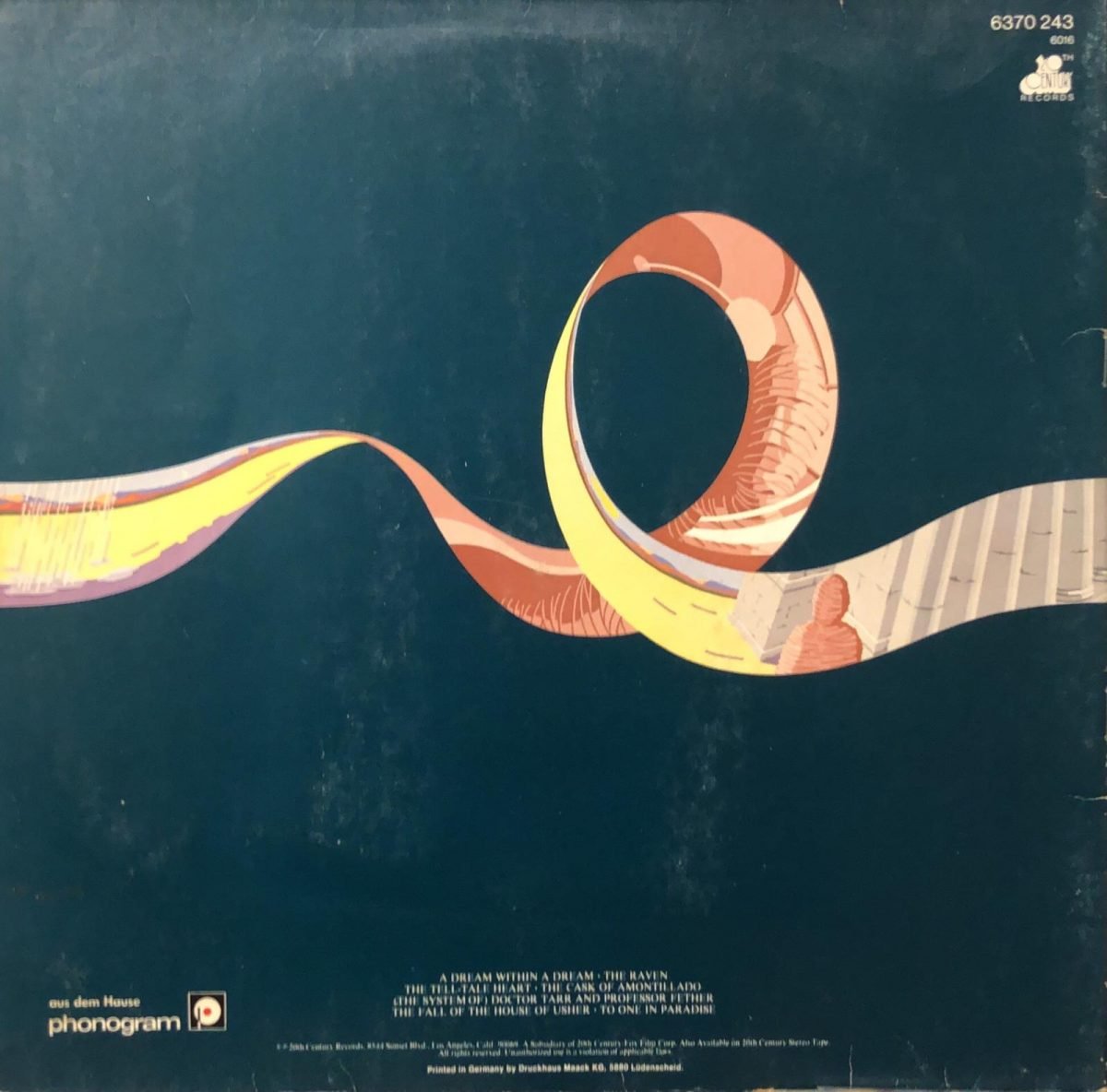 The Alan Parsons Project ‎– Tales Of Mystery And Imagination LP Plak - Görsel 3