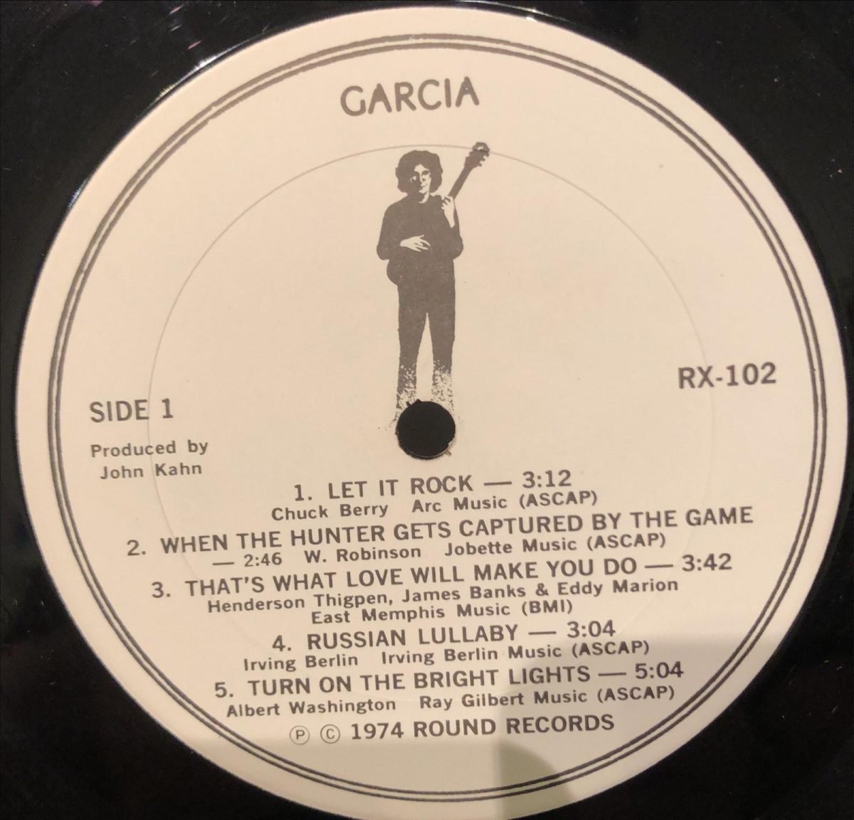 Jerry Garcia ‎– Garcia LP Plak - Görsel 3
