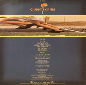 Vangelis ‎– Chariots Of Fire LP Plak - Görsel 2